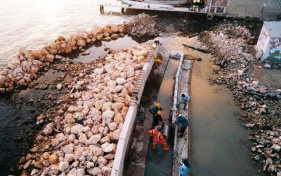 Contraloría revisa ejecución de obra de recuperación costa de Tierra Bomba
