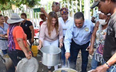 La celebración de “Ángeles Somos” en Cartagena fue en el mercado Santa Rita