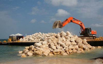Se reinician obras de protección costera en Tierrabomba
